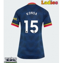 Arsenal Ezri Konsa #15 Replica Away Shirt Ladies 2026-27 Short Sleeve